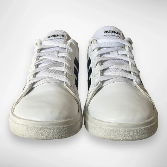 ADIDAS Women's Grand Court 2.0 White And Black Sneakers Size 4 | EUC - Picture 7 of 9